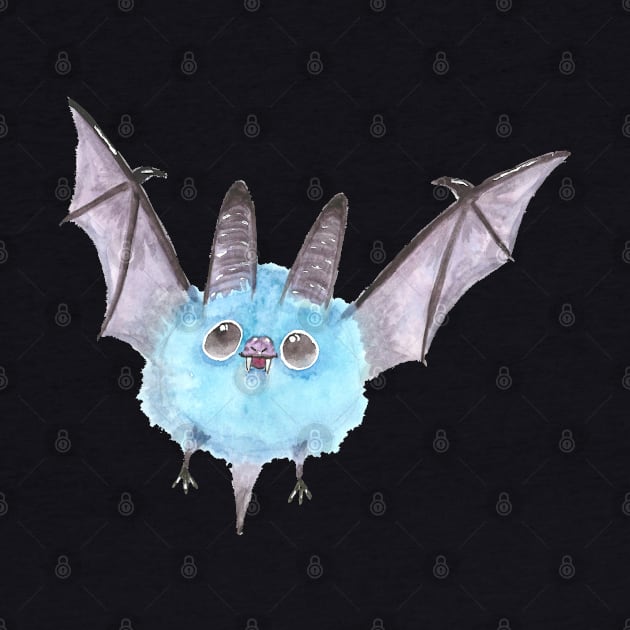 Fluffy Bat by Créa'RiBo